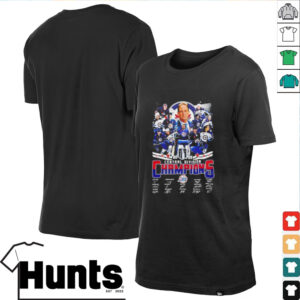 2025 Central Division Champions Winnipeg Jets players signature shirt