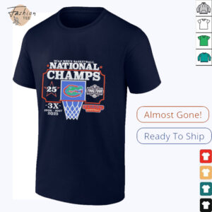2025 NCAA National Champions Florida Gators men’s basketball 3x ‘6...