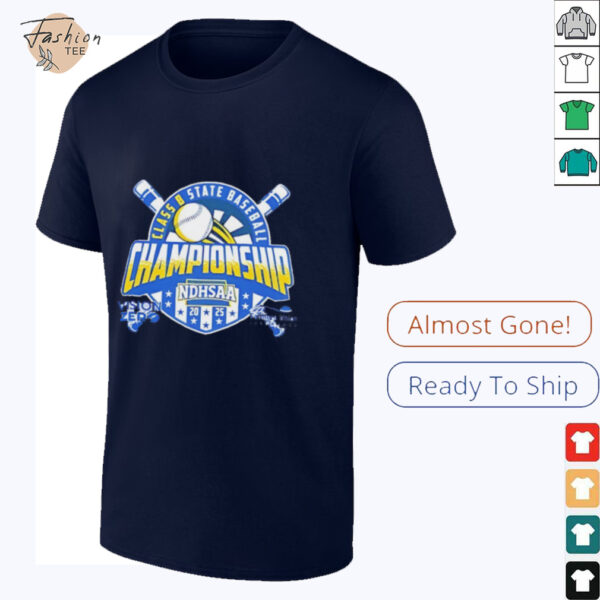 2025 NDHSAA Class B State Baseball Championship shirt