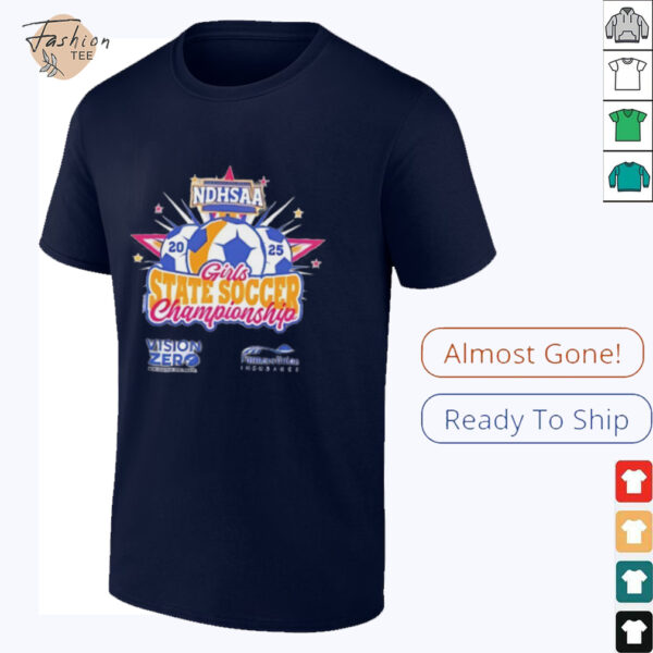 2025 NDHSAA Girls State Soccer Championship shirt