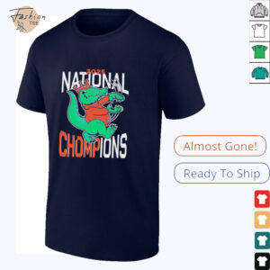 2025 National CHOMPions Florida Gators mascot shirt