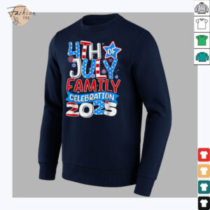 4th Of July Family Celebration 2025 Family Matching Group T...