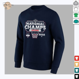 84 UConn Huskies Navy 2025 NCAA Women’s Basketball National Champions...