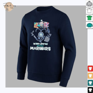 A Nurse Who Loves Seattle Mariners T shirts2