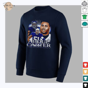 Abdul Carter New York Giants NFL football player vintage shirt3