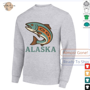Alaska Salmon Fishing Native American Indigenous Tlingit Art Shirt
