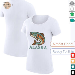 Alaska Salmon Fishing Native American Indigenous Tlingit Art Shirt