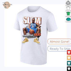Alexander Oklahoma City Thunder SLAM 2025 Cover Graphic T Shirt0