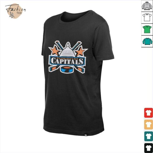 Alexander Ovechkin Black Washington Capitals logo shirt