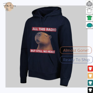 All This Radio But Still No Head Capybara Parody T...