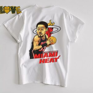 Alonzo Mourning Miami Heat NBA Basketball cartoon shirt3