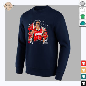 Amen Thompson Houston Rockets graphic shirt