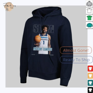 Anthony Edwards Minnesota Timberwolves SLAM Cover T Shirt 4 11zon2