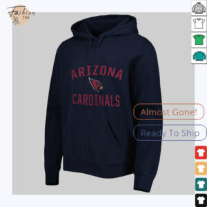 Arizona Cardinals Fanatics Heather Charcoal Victory Arch T Shirt