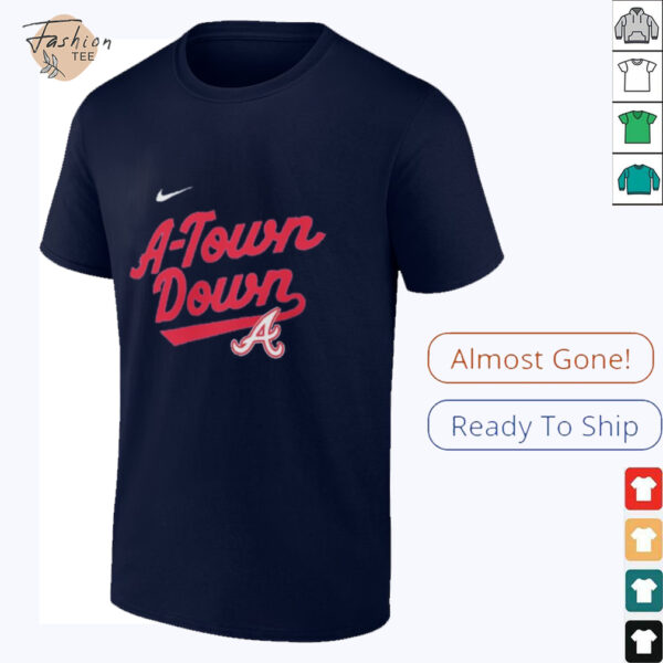 Atlanta Braves A Town Down 2025 City Connect shirt