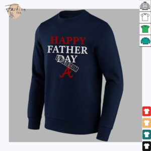 Atlanta Braves Happy Father Day Shirt