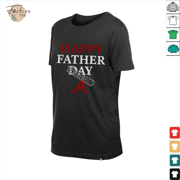 Atlanta Braves Happy Father Day Shirt
