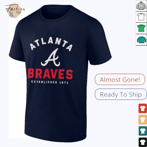 Atlanta Braves logo established 1871 shirt