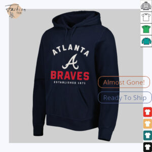 Atlanta Braves logo established 1871 shirt2