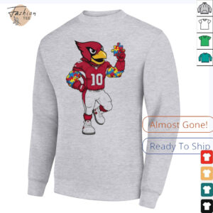 Autism Awareness Arizona Cardinals mascot 2025 shirt