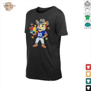 Autism Awareness Dallas Cowboys mascot 2025 shirt