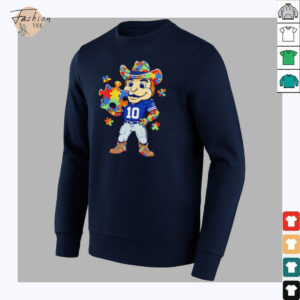 Autism Awareness Dallas Cowboys mascot 2025 shirt