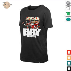 Bay Legendz Jerry Rice Joe Montana Steve Young San Francisco 49ers shirt0