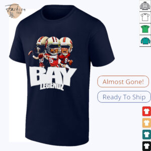 Bay Legendz Jerry Rice Joe Montana Steve Young San Francisco 49ers shirt2