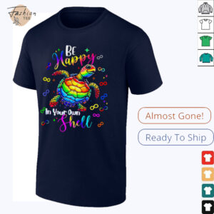 Be happy in your ơn shell sea ​​turtle Autism Awareness...