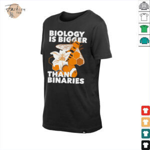 Bee and Nemo fish biology is bigger than binaries shirt0 1