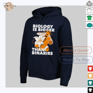 Bee and Nemo fish biology is bigger than binaries shirt1