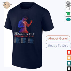 Benson Boone American Heart World Tour Shirt3