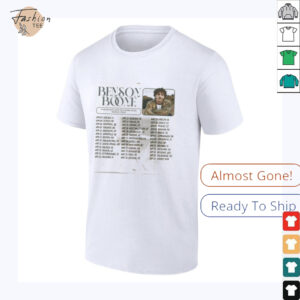 Benson Boone Fireworks Tour 2025 Fan Gift T Shirt3