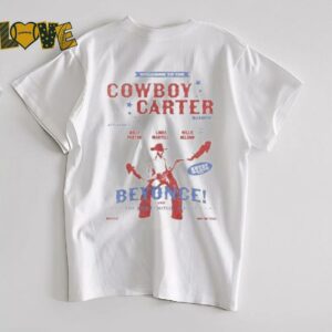 Beyonce Cowboy Carter Vintage Tour T Shirt2