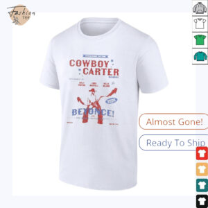 Beyonce Cowboy Carter Vintage Tour T Shirt3