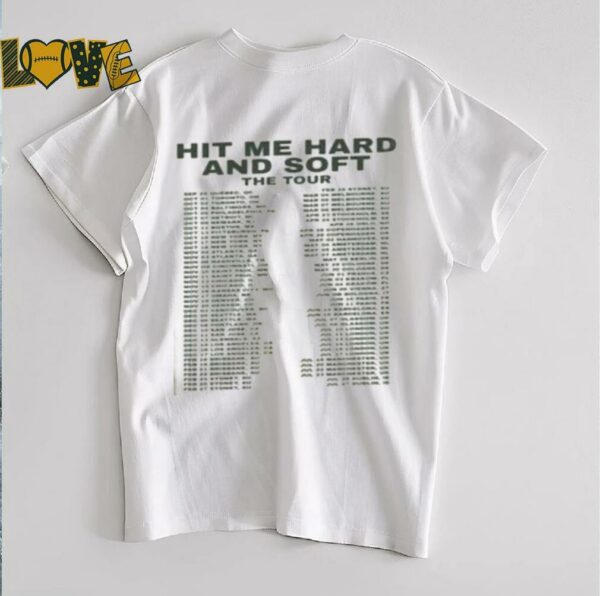 Billie Eilish Womenâ€™s Hit Me Hard Tour T Shirt