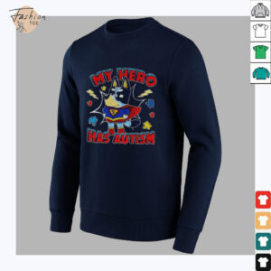 Bluey my hero has autism shirt