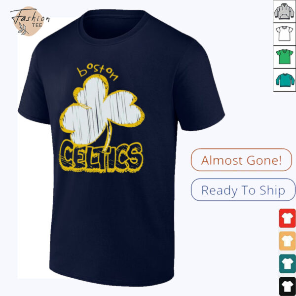 Boston Celtics 2025 art logo shirt