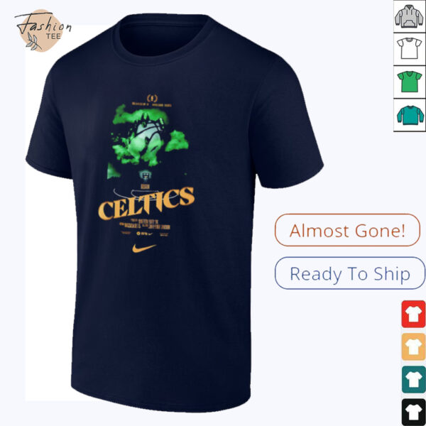 Boston Celtics Courtside NBA 2025 shirt