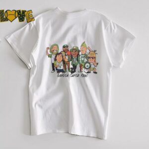 Boston Celtics Garden Super Fans Green Runs Deep T shirts