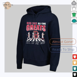 Boston Red Sox All Time Great Road Abbey Signatures T...