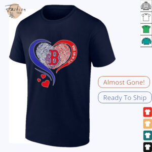 Boston Red Sox It’s In My DNA Heart T Shirt