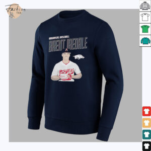 Brent Iredale Arkansas baseball cartoon shirt