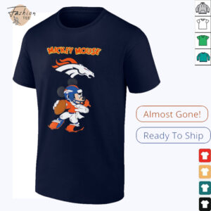 Broncos Mickey Mouse Baseball 2025 shirt