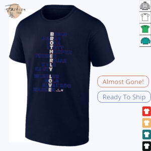 Brotherly Love Names 2025 Philly Baseball shirt