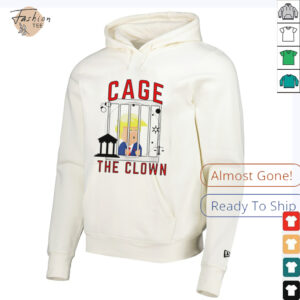 Cage the clown Trump in Prison shirt2
