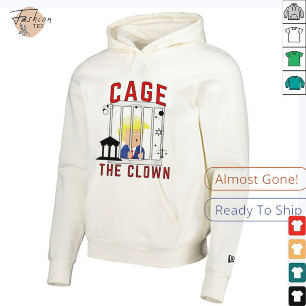 Cage the clown Trump in Prison shirt