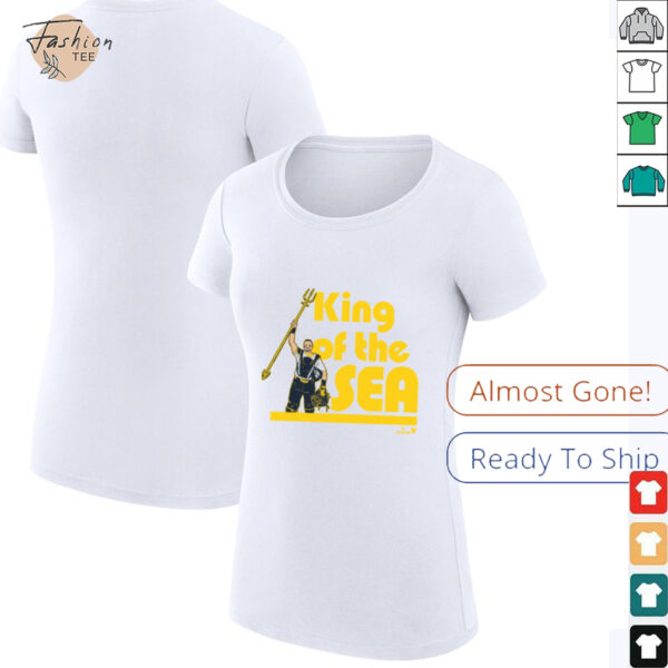 Cal Raleigh   King of the SEA   Seattle Baseball Shirt
