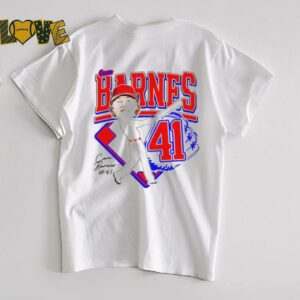 Cam Barnes West Georgia Wolves baseball caricature ’25 shirt