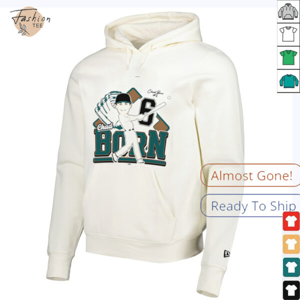 Chad Born Coastal Carolina Baseball caricature ’25 shirt